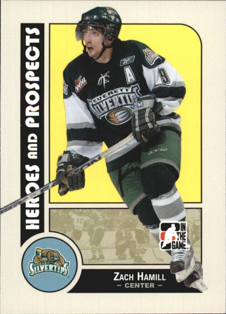 2008-09 ITG Heroes and Prospects #82 Zach Hamill