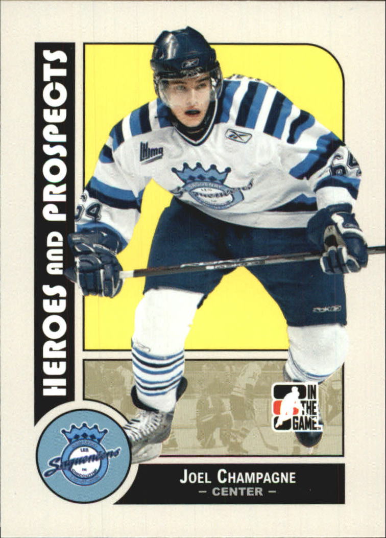 2008-09 ITG Heroes and Prospects #90 Joel Champagne