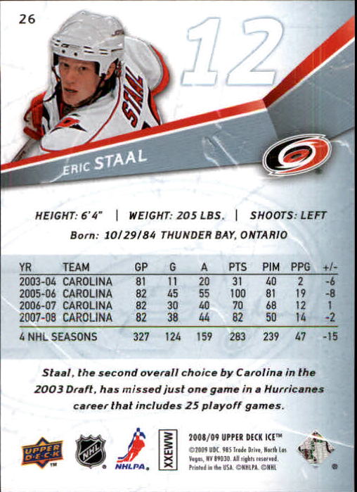 2008-09 Upper Deck Ice - #13 Chris Drury