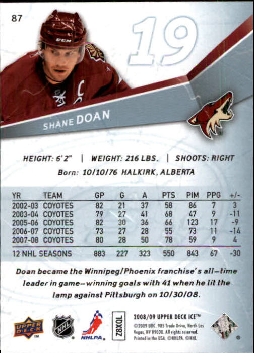 2008-09 Upper Deck Ice - #13 Chris Drury