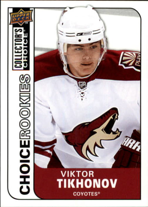 2008-09 Collector's Choice #244 Viktor Tikhonov RC