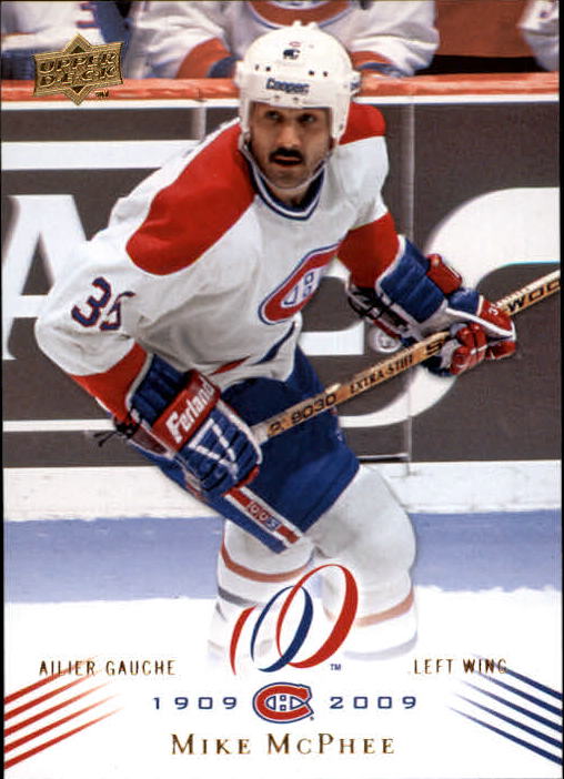 2008-09 Upper Deck Montreal Canadiens Centennial #64 Mike McPhee