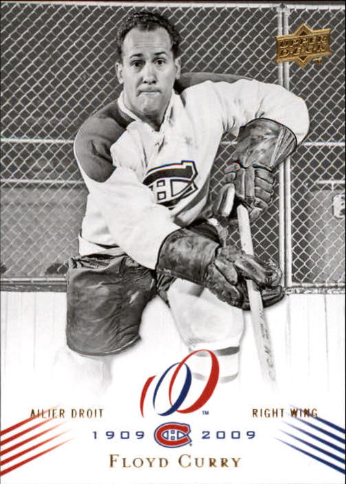 2008-09 Upper Deck Montreal Canadiens Centennial #87 Floyd Curry