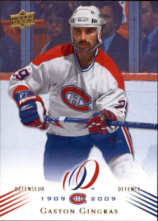 2008-09 Upper Deck Montreal Canadiens Centennial #100 Gaston Gingras