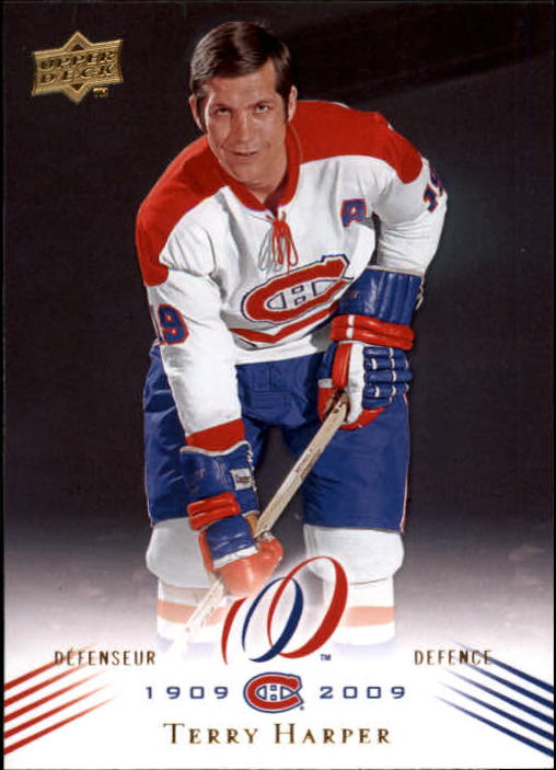 2008-09 Upper Deck Montreal Canadiens Centennial #105 Terry Harper