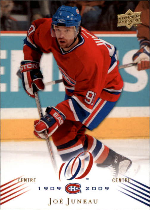 2008-09 Upper Deck Montreal Canadiens Centennial #110 Joe Juneau