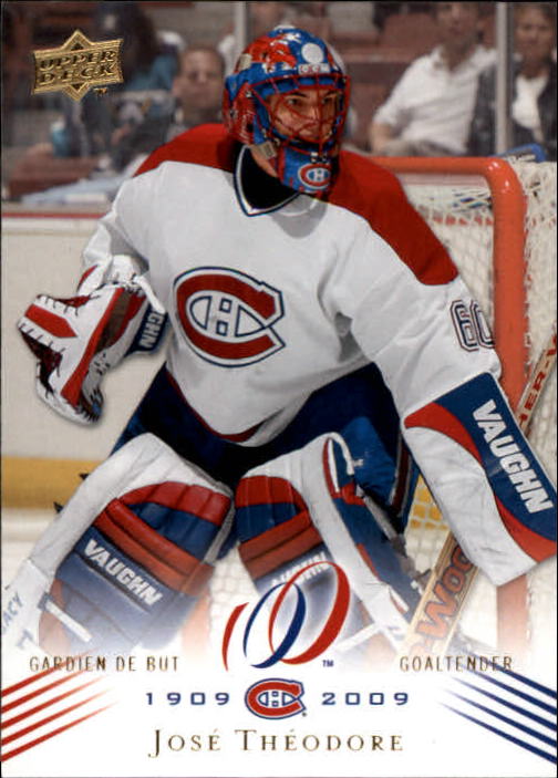 2008-09 Upper Deck Montreal Canadiens Centennial #141 Jose Theodore