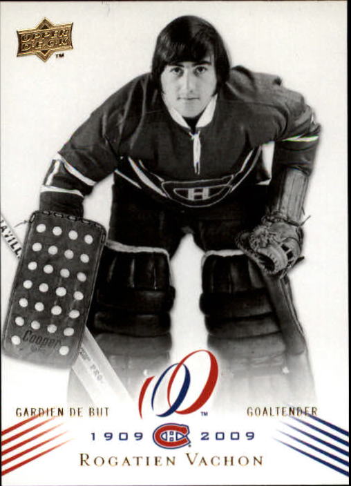 2008-09 Upper Deck Montreal Canadiens Centennial #146 Rogie Vachon