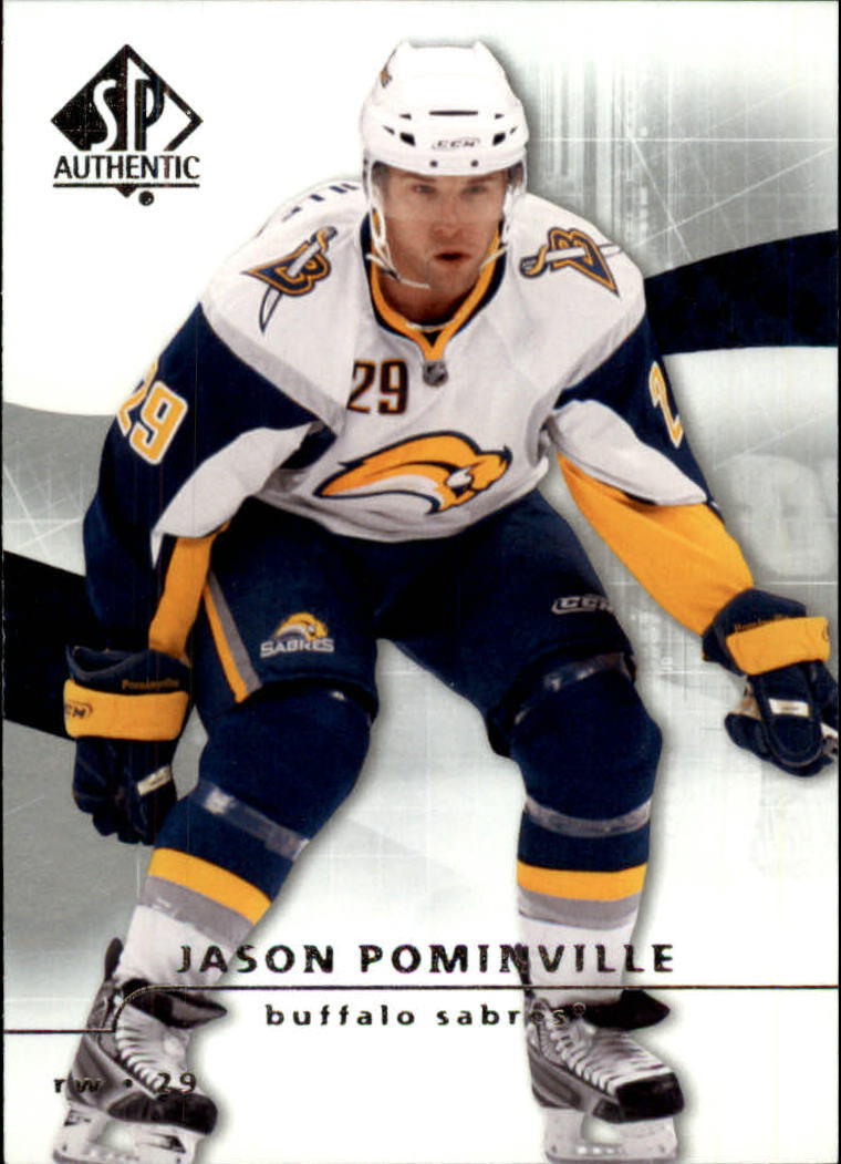 2008-09 SP Authentic #62 Jason Pominville