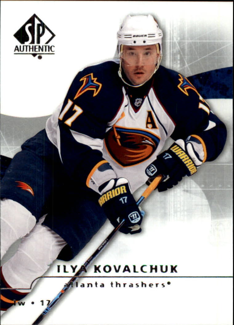 2008-09 SP Authentic #66 Ilya Kovalchuk