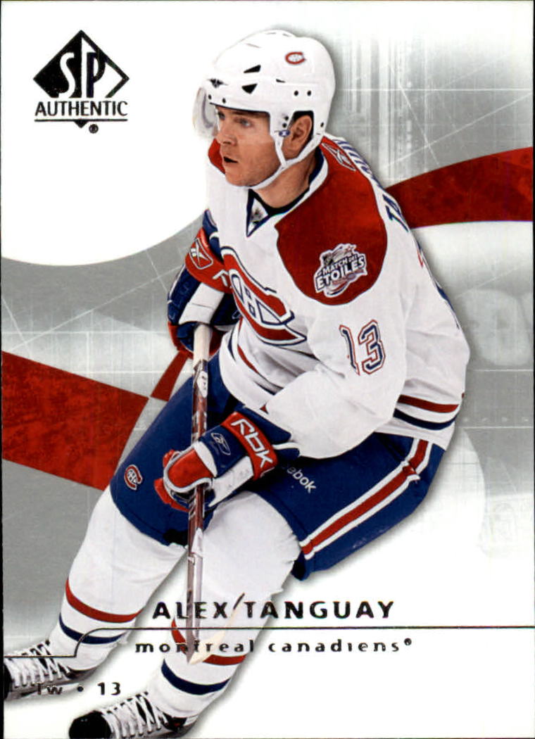 2008-09 SP Authentic #98 Alex Tanguay
