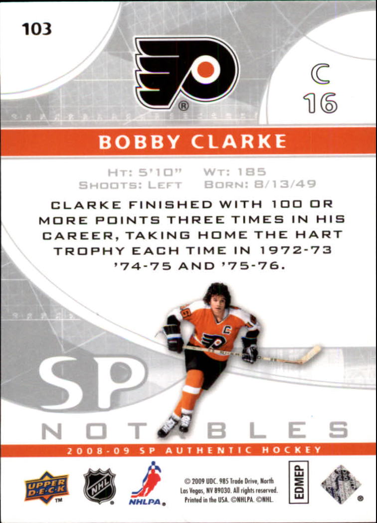 A3799- 2008-09 SP Authentic Hk #s 1-215 +Inserts -You Pick- 15+ FREE US SHIP - Picture 193 of 280