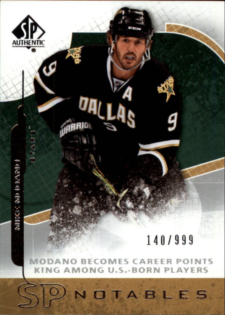2008-09 SP Authentic #134 Mike Modano N