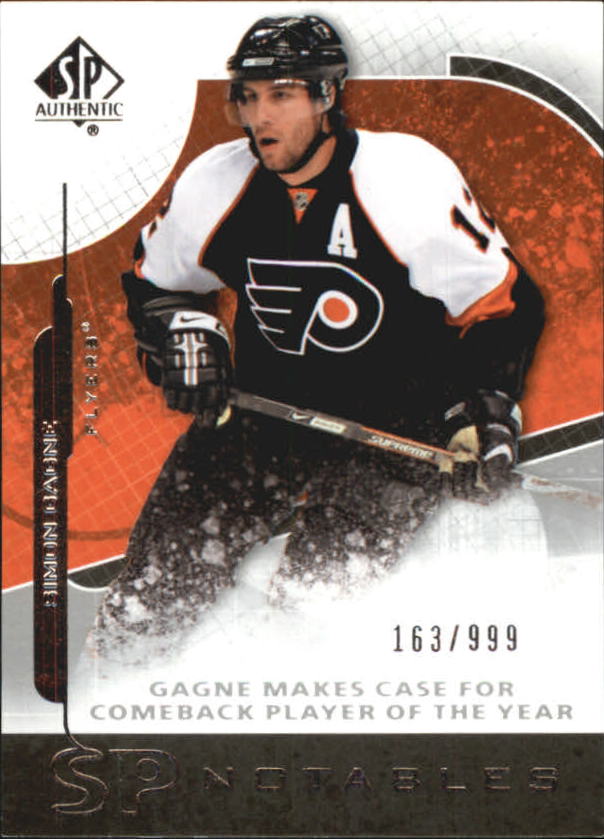 A3799- 2008-09 SP Authentic Hk #s 1-215 +Inserts -You Pick- 15+ FREE US SHIP - Picture 229 of 280