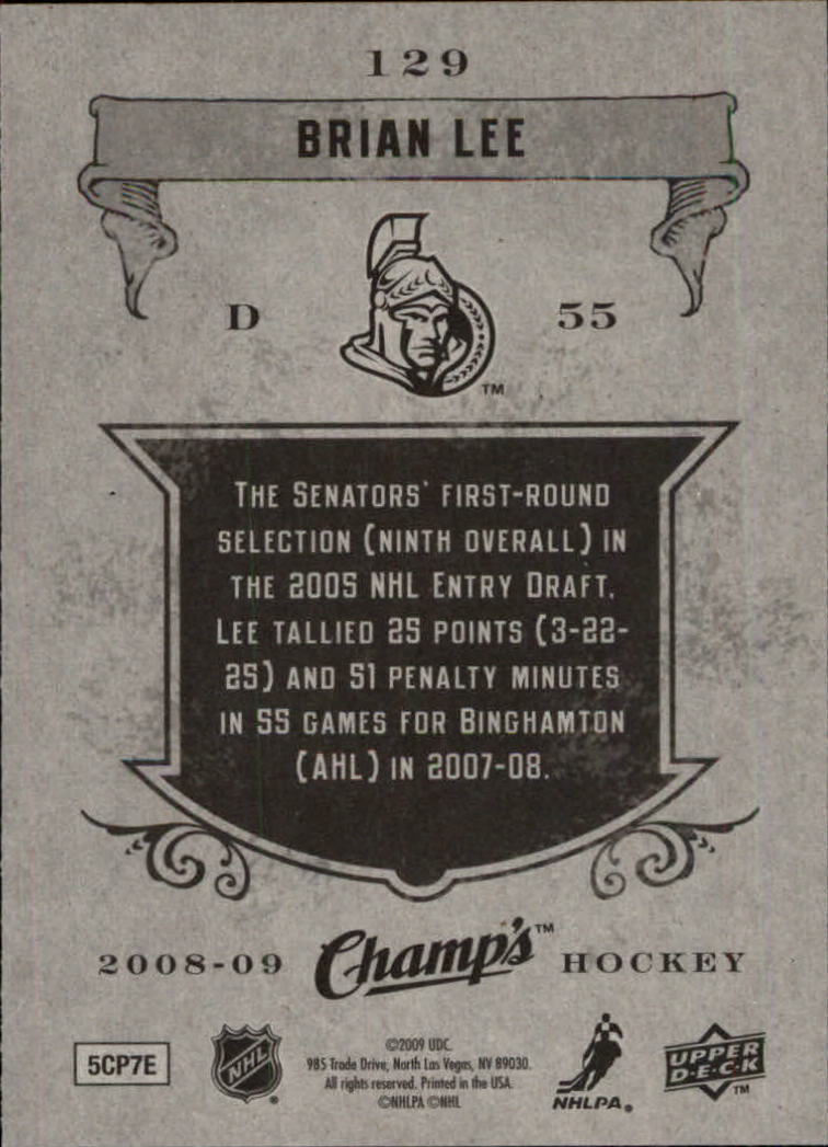 2008-09 Upper Deck Champ's Hockey Rookie Card Singles - You Choose - Bild 26 von 90