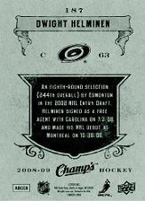 2008-09 Upper Deck Champ's Hockey Rookie Card Singles - You Choose - Bild 80 von 90