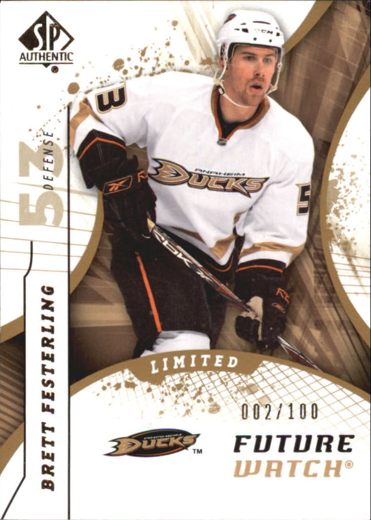 A3799- 2008-09 SP Authentic Hk #s 1-215 +Inserts -You Pick- 15+ FREE US SHIP - Picture 279 of 280