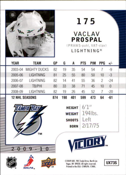 B5458- 2009-10 Upper Deck Victory Hk 1-340 +Inserts -You Pick- 15+ FREE US SHIP - Picture 258 of 429