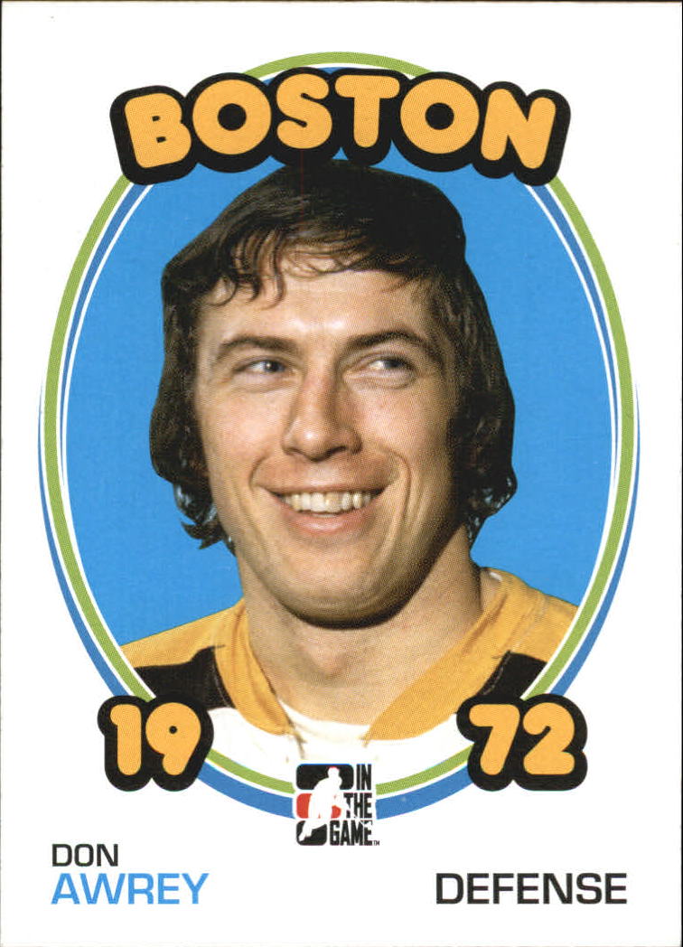 2009-10 ITG 1972 The Year In Hockey #6 Don Awrey