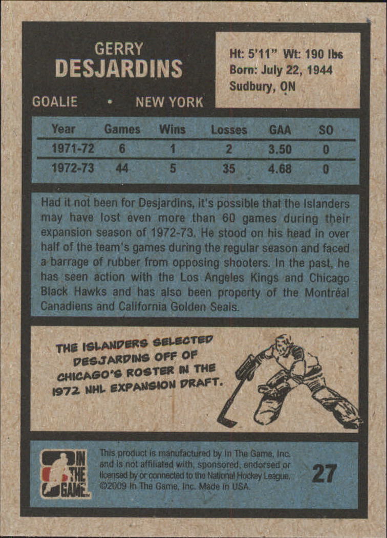 2009-10 In the Game 1972 The Year in Hockey - #86 J.P. Parise