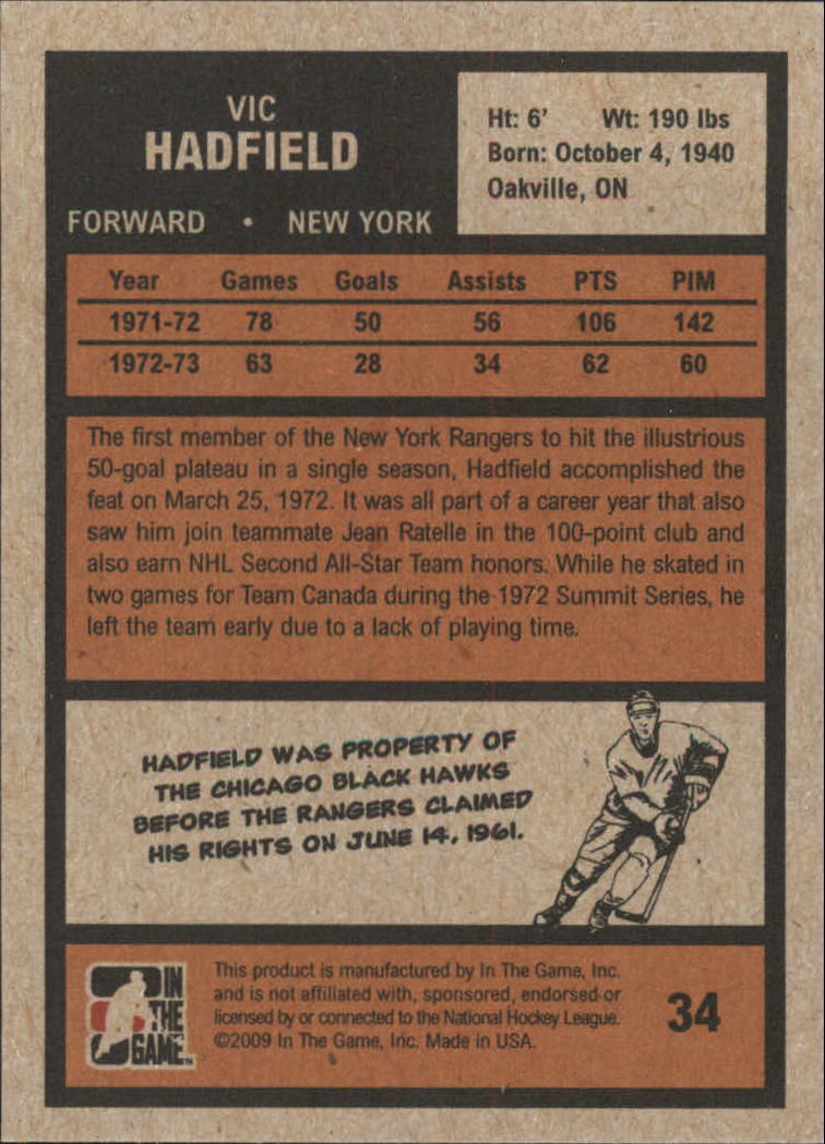 2009-10 In the Game 1972 The Year in Hockey - #86 J.P. Parise