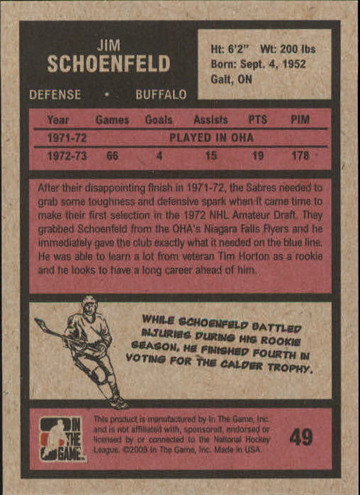 2009-10 In the Game 1972 The Year in Hockey - #86 J.P. Parise