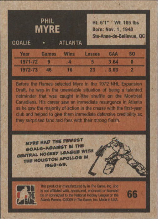 2009-10 In the Game 1972 The Year in Hockey - #86 J.P. Parise