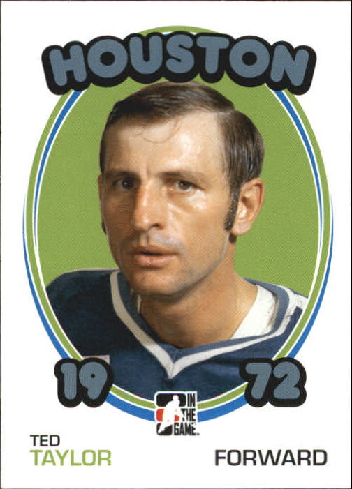 2009-10 ITG 1972 The Year In Hockey #105 Ted Taylor