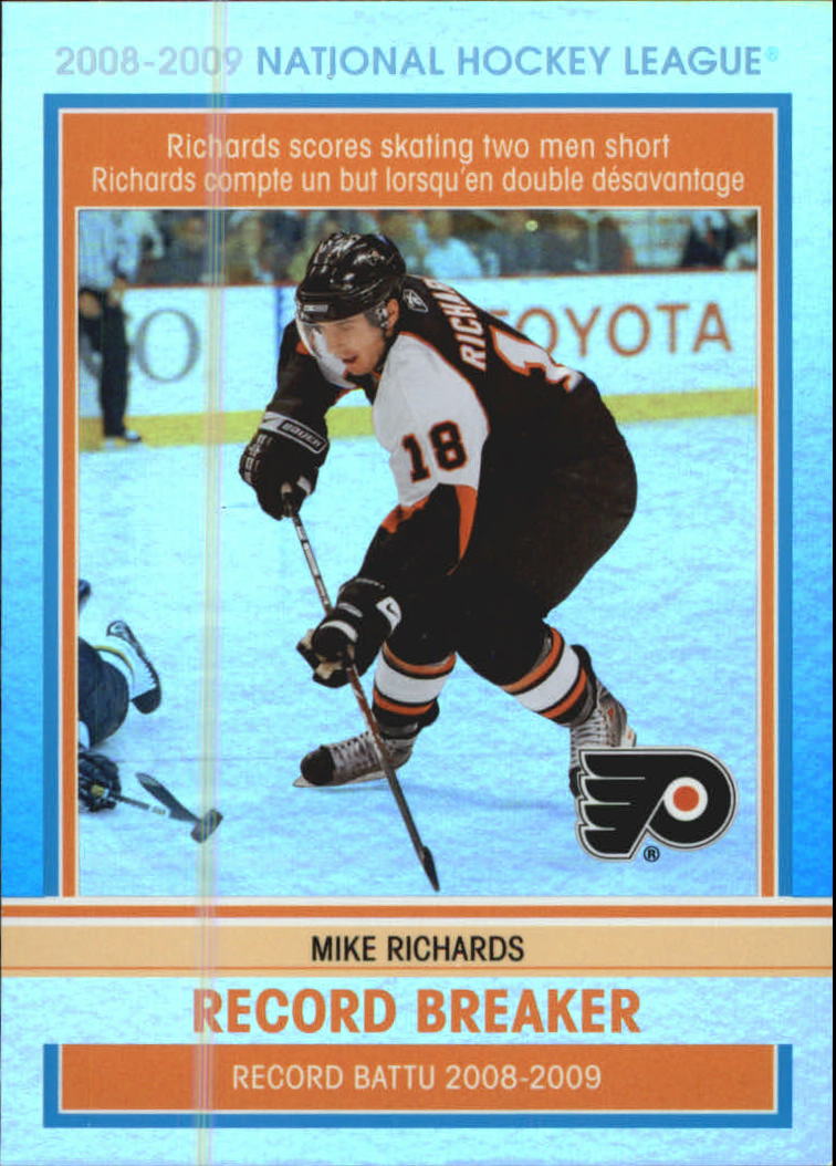2009-10 O-Pee-Chee Record Breakers #RB10 Mike Richards