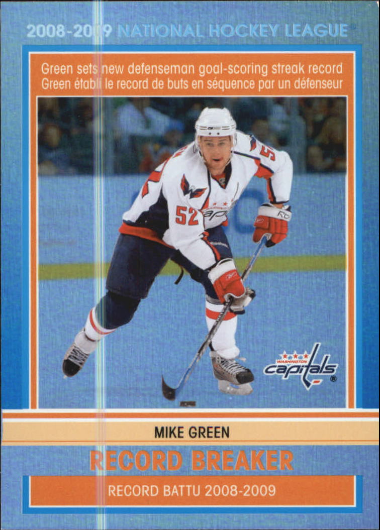 2009-10 O-Pee-Chee Record Breakers #RB7 Mike Green