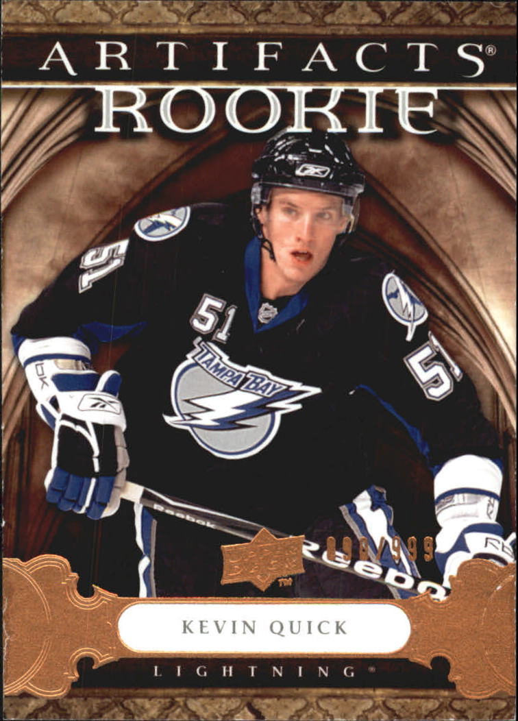 2009-10 Artifacts #153 Kevin Quick RC