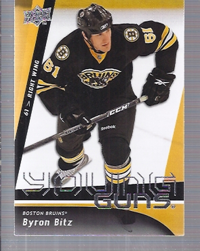 2009-10 Upper Deck #226 Byron Bitz YG RC