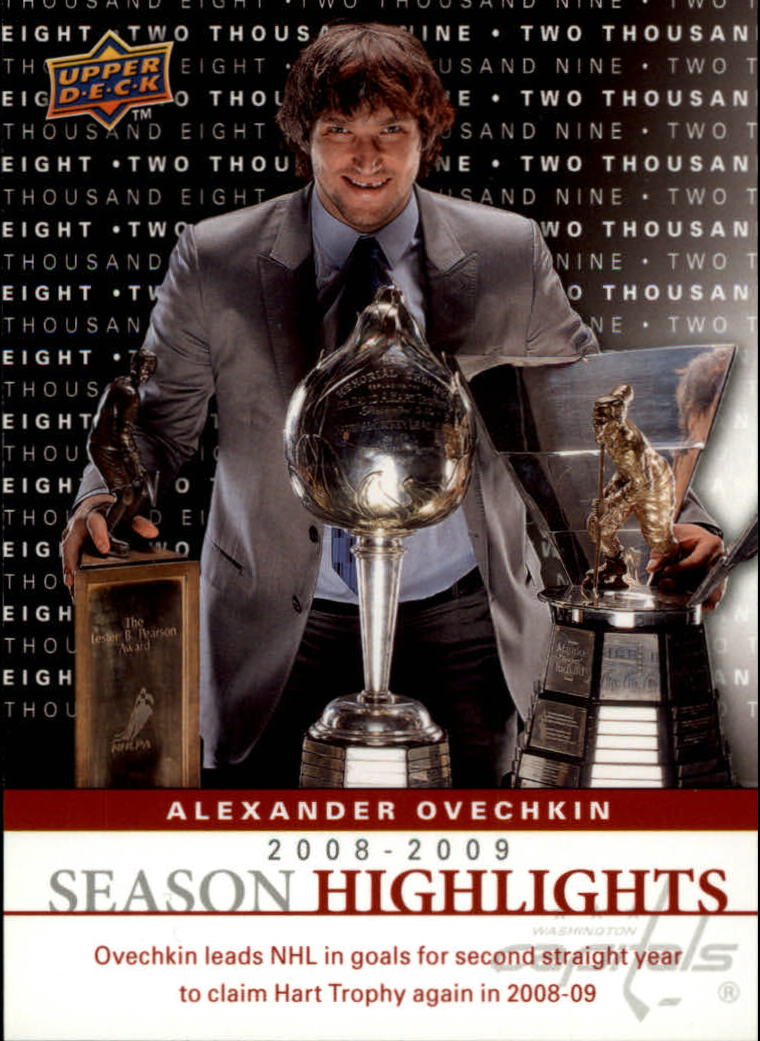 2009-10 Upper Deck Season Highlights #SH4 Alexander Ovechkin
