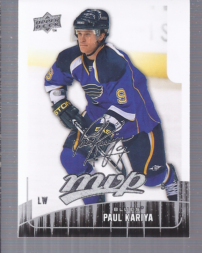 2009-10 Upper Deck MVP #45 Paul Kariya
