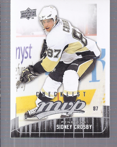2009-10 Upper Deck MVP #300 Sidney Crosby CL