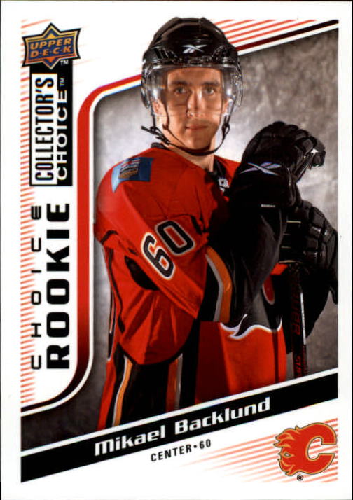 2009-10 Collector's Choice #241 Mikael Backlund RC