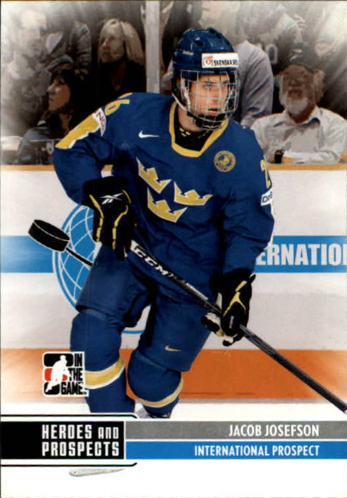 2009-10 ITG Heroes and Prospects #6 Jacob Josefson
