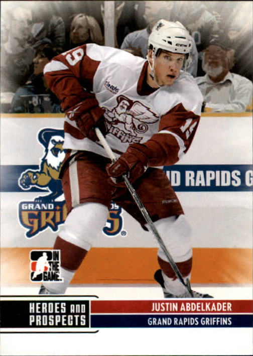 2009-10 ITG Heroes and Prospects #27 Justin Abdelkader
