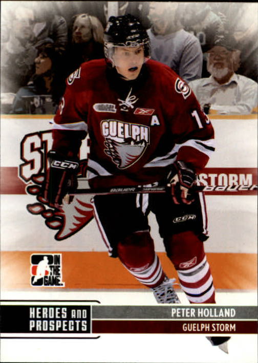 2009-10 ITG Heroes and Prospects #74 Peter Holland