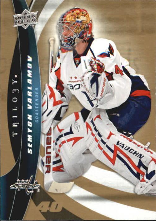 2009-10 Upper Deck Trilogy #92 Simeon Varlamov