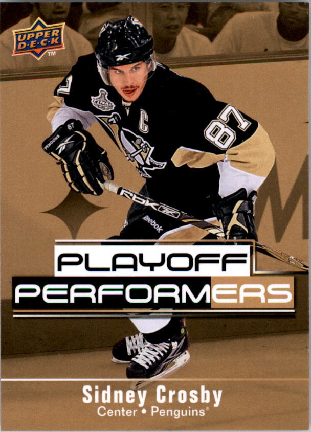 2009-10 Upper Deck Playoff Performers #PP13 Sidney Crosby