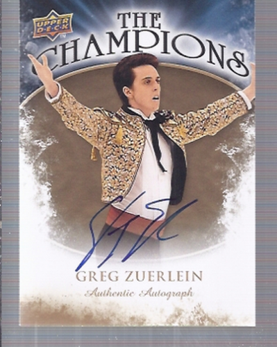 2009-10 Upper Deck The Champions Autographs Gold #CHGZ Greg Zuerlein