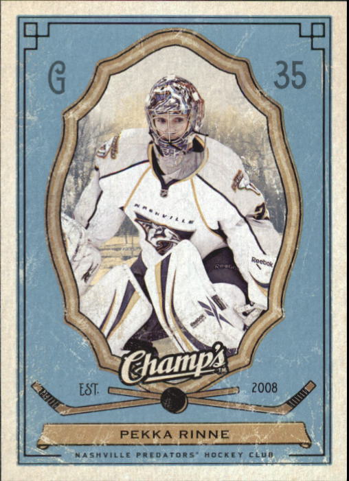 2009-10 Upper Deck Champ's #59 Pekka Rinne