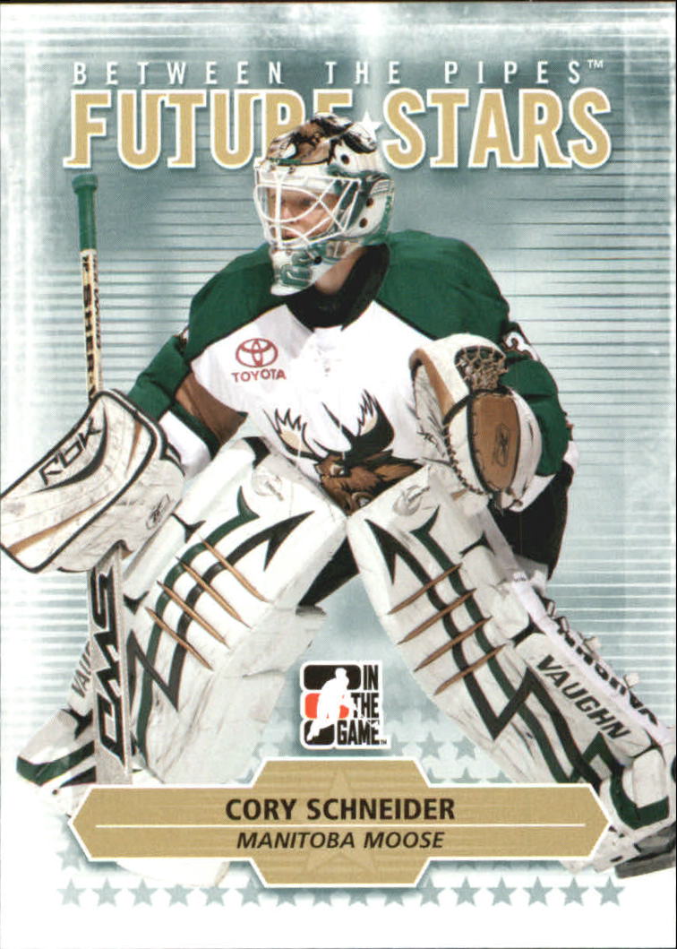 2009-10 Between The Pipes #8 Cory Schneider