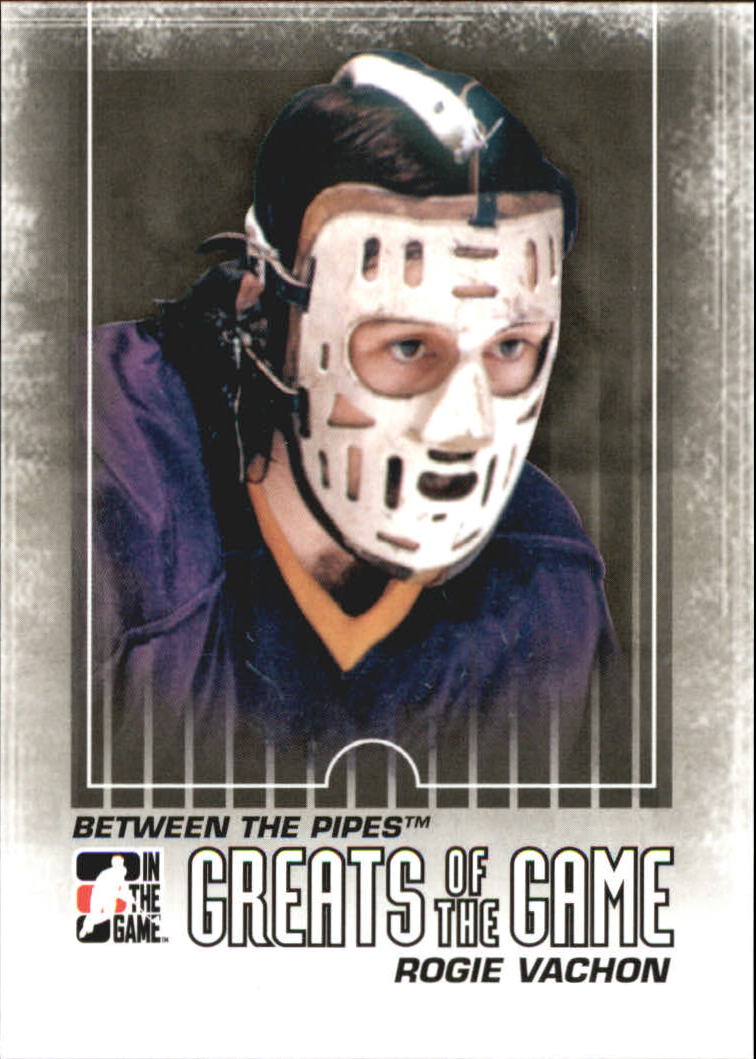 2009-10 Between The Pipes #135 Rogie Vachon