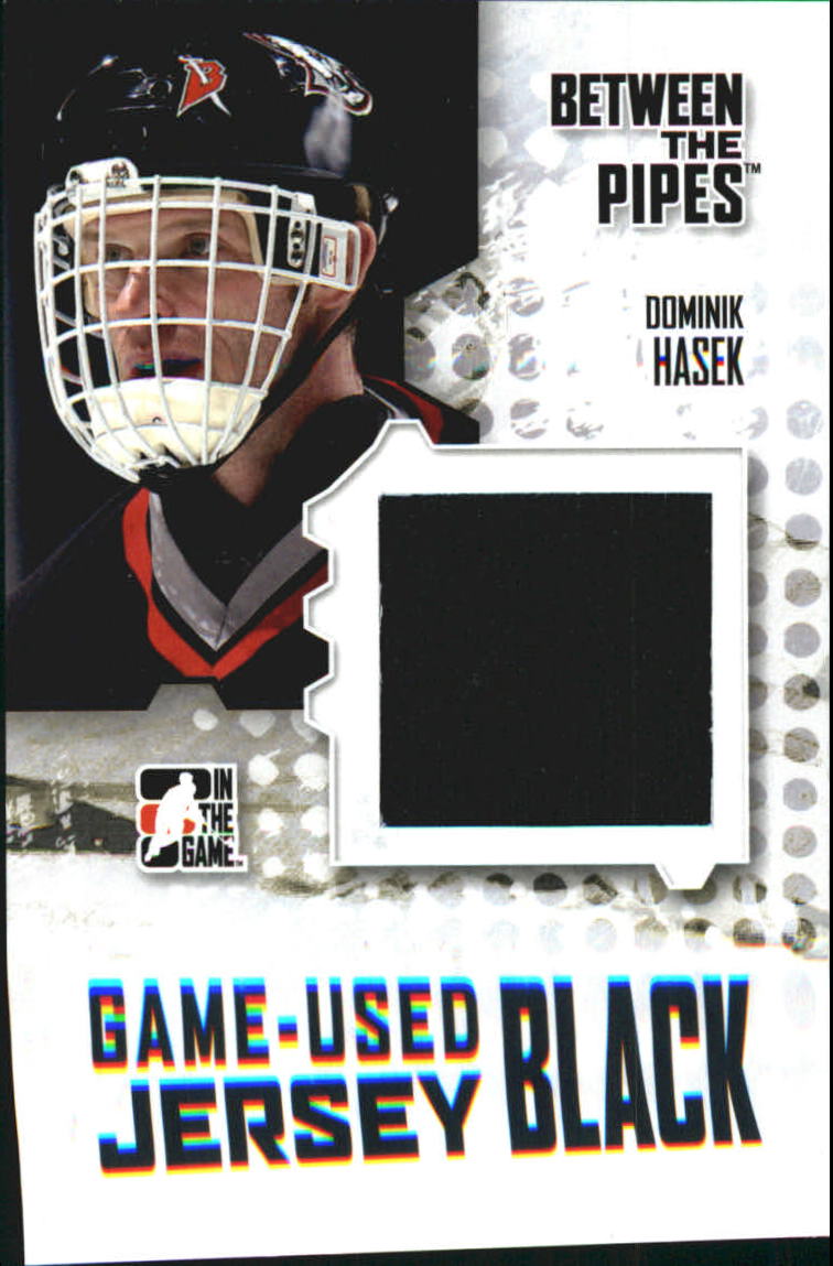 2009-10 Between The Pipes Jerseys Black #M15 Dominik Hasek