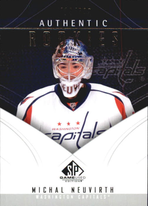 2009-10 SP Game Used #131 Michal Neuvirth RC