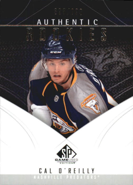 2009-10 SP Game Used #177 Cal O'Reilly RC