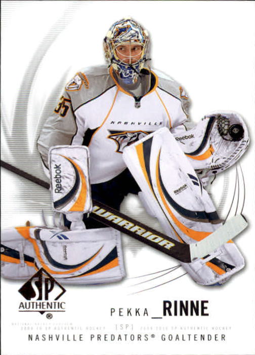 2009-10 SP Authentic #23 Pekka Rinne
