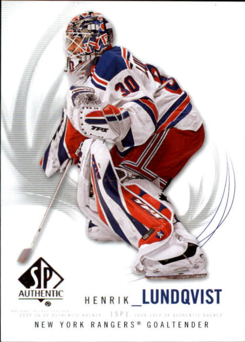 2009-10 SP Authentic #49 Henrik Lundqvist